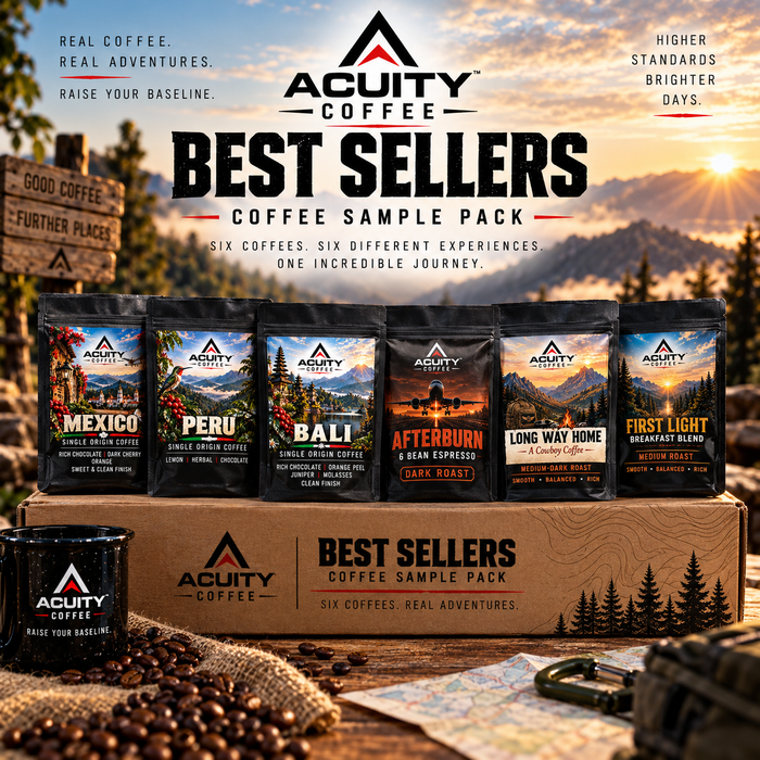 Best Sellers Coffee Sample Pack – 6 Flavors